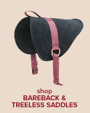 Bareback & Treeless Saddles